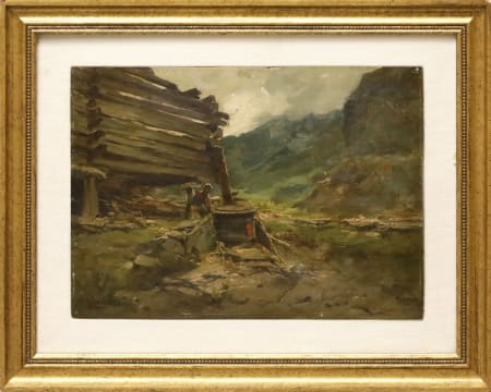 Cesare Gheduzzi — Alpeggio valdostano